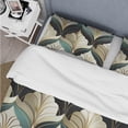 thumbnail image 4 of Designart "Opulent Emerald & Gold Deco" Damask Bedding Covert Set - Bohemian & Eclectic Bed Set With 2 Shams, 4 of 5
