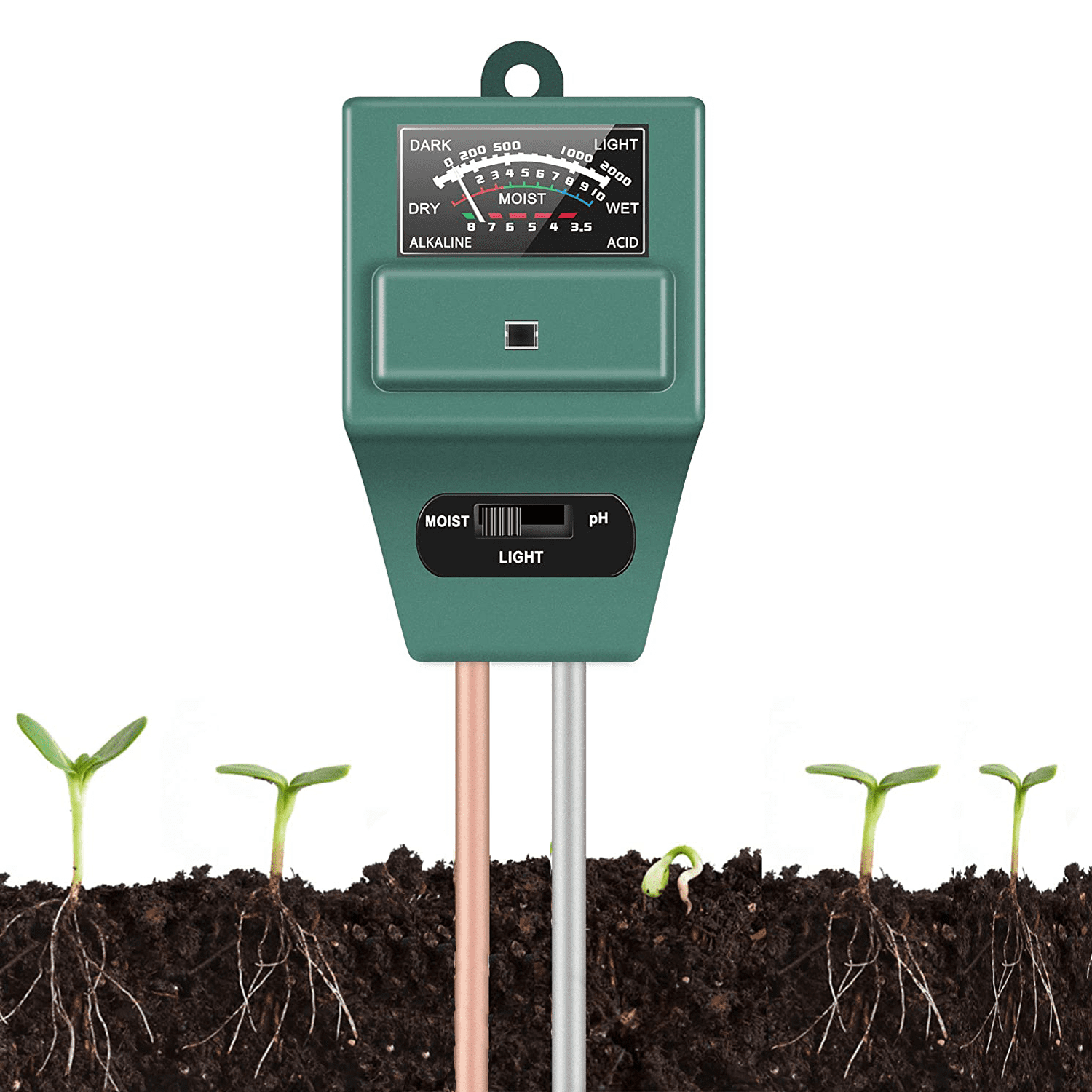 Soil Moisture Tester Hygrometer Meter Testing Tool Detector Garden Plant Flower 
