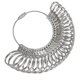 thumbnail image 4 of Kit de básculas de medida, herramientas para medir diámetros de anillos, calibre de dedo, herramientas de dimensionamiento de joyas, tamaños, 4 of 5