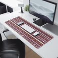 thumbnail image 2 of Long Mouse Pads for Desk,Red Boho Ethnic Geometric Pattern Desk Mats on Top Of Desks, Desk Mouse Pad Extra Large with 3mm Non-Slip Base and Stitched Edge for Gaming,Office,Work,Home 31.5"x11.8", 2 of 6