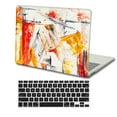 thumbnail image 4 of KSK KAISHEK Only for New MacBook Air 13 inchs Case 2022/2021/2020/2019/2018 Released Model A2337 m1/A2179/A1932, Plastic Hard Shell Case + Black Keyboard Cover, Painting A 0046, 4 of 5