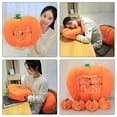thumbnail image 4 of Pumpkin Pillow Plush Visible Pumpkin Hugging Pillow for Playing, 4 of 5
