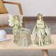 thumbnail image 3 of Paquete de 2 Estatuillas de Hadas Decoradas, Macetero, Estatua de Jardín para Manualidades Decorativas Sunnimix estatua al aire libre, 3 of 8