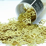 JIMMY JEMS Confetti Number 100 Gold - Pouch (1/2 oz) - CCP7998