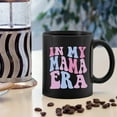 thumbnail image 3 of Purple Groovy in My Mama Era Mug - Mama Coffee Mug, Mama Gifts, Mom Mug, Mom Mother Gifts from Daughters Sons, Mothers Day Birthday Gifts for Mom, Mama Mug 11 oz Black, 3 of 4