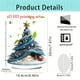 thumbnail image 3 of Árbol de Navidad 2D Plano Acrílico Adorno Navidad Hogar Fiesta Escritorio Decoración, 3 of 4