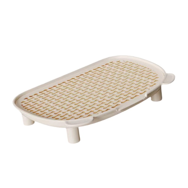 Arena para mascotas Suministros para mascotas Arena para gatos lavable desmontable compacta multifuncional Blanco