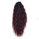 thumbnail image 2 of Pelucas con flequillo para mujer, peluca ondulada suelta, garra gruesa, ondulada, rizada, cola de caballo corta, extensiones de cabello con clip., 2 of 3