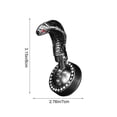 thumbnail image 3 of Ohmyroo Car Joystick Push to Start Button Cover Metal Start Rocker Lever Accessory General Vehicle, 3 of 6