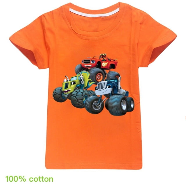 Camiseta de manga corta para niños y niñas Gao Jinjia LED