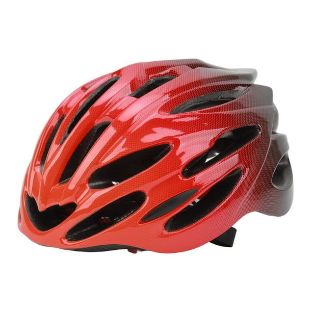 Casco de bicicleta para PC para adultos EPS casco de ciclismo ligero ajustable para bicicleta de carretera de montaña negro rojizo YUNYI BRAND Deportes