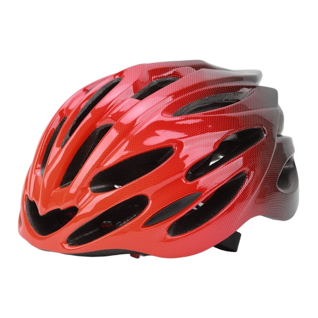 Casco de bicicleta para PC para adultos EPS casco de ciclismo ligero ajustable para bicicleta de carretera de montaña negro rojizo YUNYI BRAND Deportes