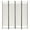 Beige, variant on YEXJ 4 Panel Room Divider 6FT Steel Frame Screen Folding Privacy Divider Freestanding-Grey