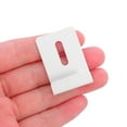 thumbnail image 5 of DINHEAROM White Retainer Clip 8Pcs For Residential Use 1.57X1.10X0.43in, 5 of 8