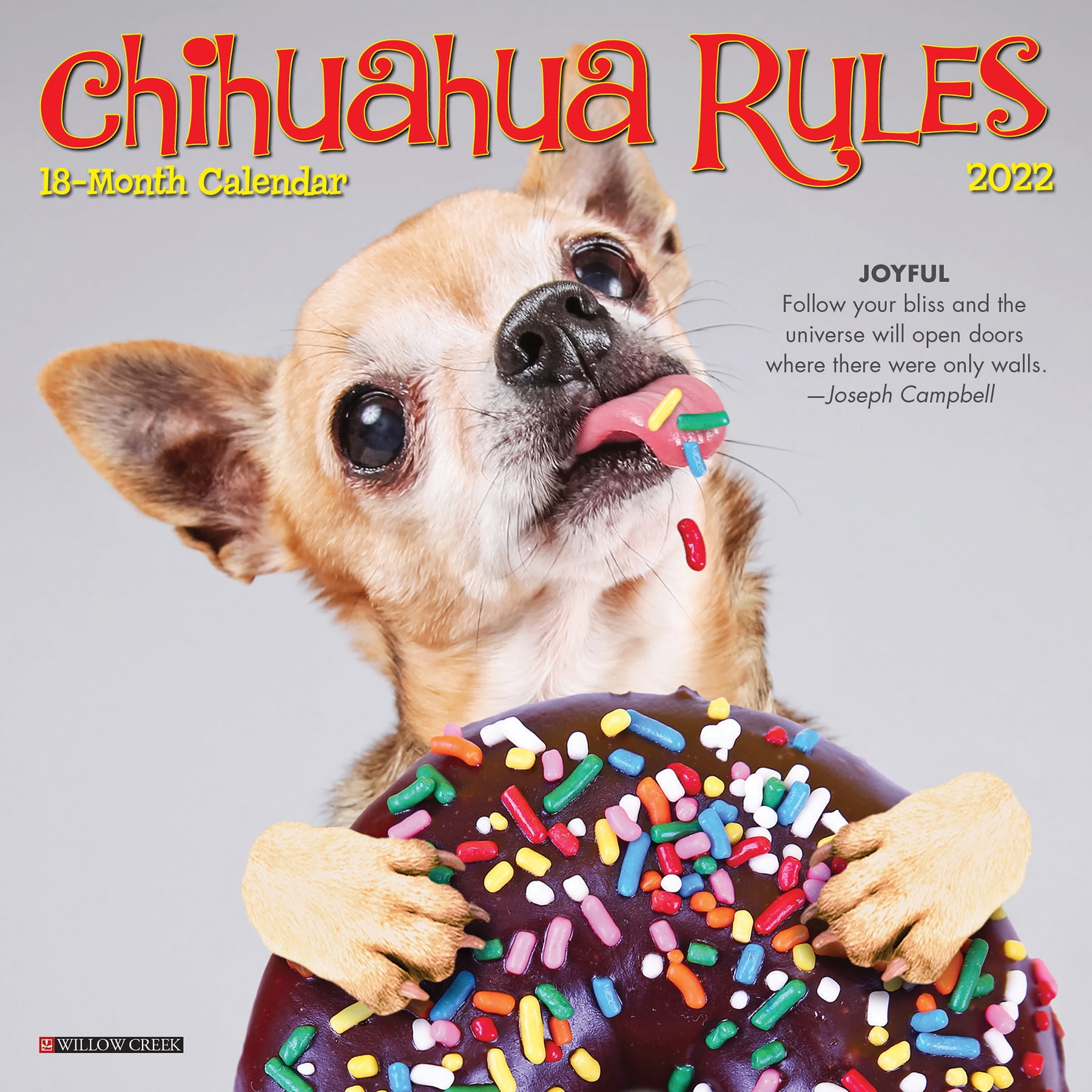 Willow Creek Press Just Chihuahua Puppies 22 Wall Calendar Walmart Com