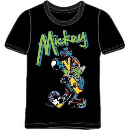Disney Sz6 Black Mk Paint Tee