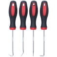 thumbnail image 1 of O Ring Removal Tool, Maintenance Pick Hook Set 4Pcs Anti Rust Puller  For Oil Seal For Automotive For Car, 1 of 8