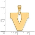 thumbnail image 2 of 10K Yellow Gold 10Ky Logoart University Of Virginia Large Pendant (26 X 19) Made In United States 1y046uva, 2 of 5