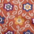 thumbnail image 1 of oneOone Rayon Orange Fabric Floral Sewing Fabric By The Yard Printed Diy Clothing Sewing Supplies 56 Inch Wide, 1 of 1
