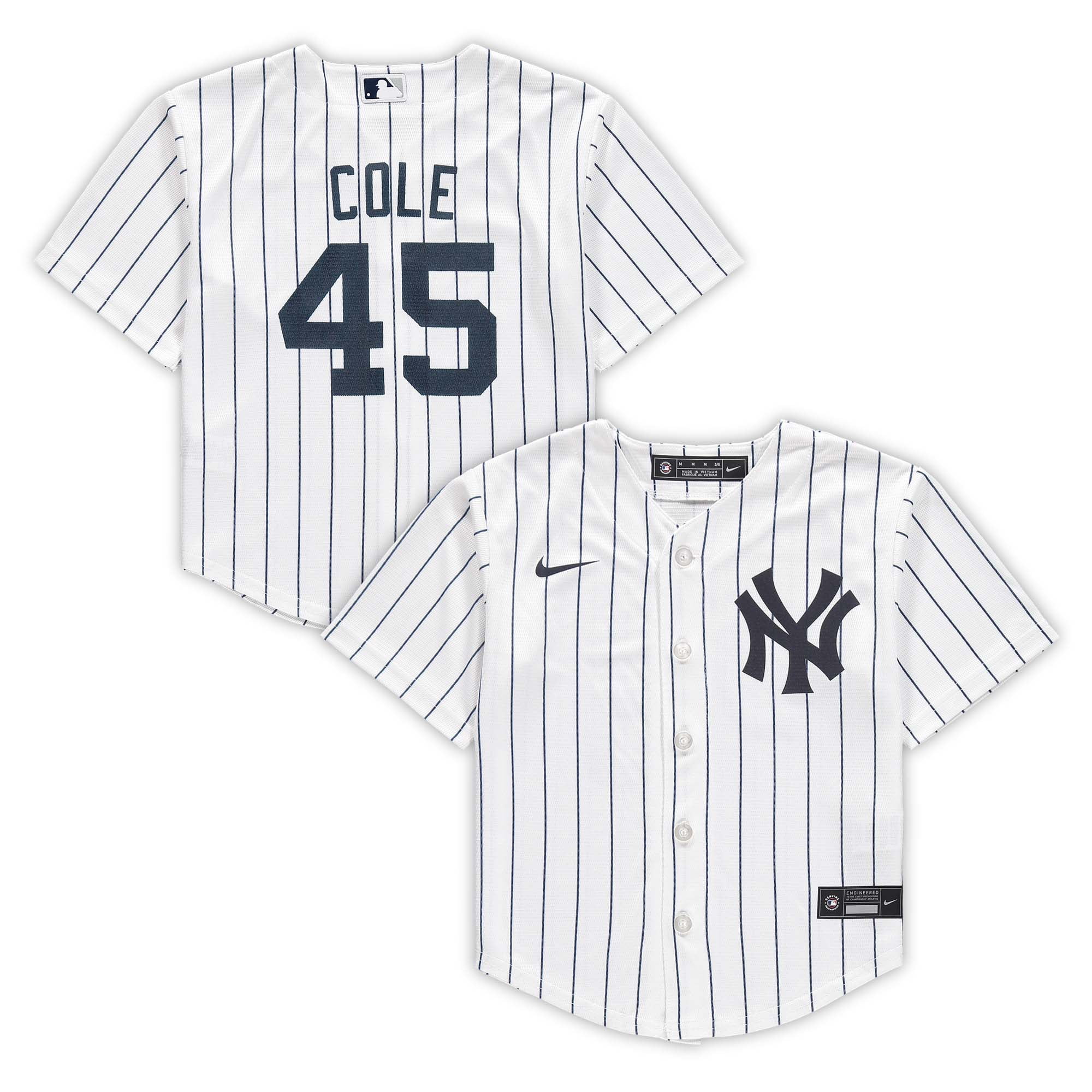 Buy Preschool Nike Gerrit Cole White New York Yankees Home Replica