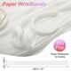 thumbnail image 2 of Uxcell 100Pcs Pulseras de papel para eventos, a prueba de agua, previene reutilización, pulsera de identificación para eventos, fiesta, concierto, entrada al bar (Blanco), 2 of 7