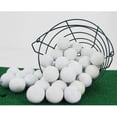 thumbnail image 5 of Golf Ball Basket Wire Range Bucket Golfball Container Holder with Handle, 5 of 13