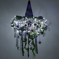 thumbnail image 5 of Wintergreen Lighting Starburst Lighted Branches, 24", Silver with 200 Cool White LED Twinkle Lights, Fully Shapeable, Plug-In, 5 of 8