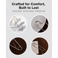 thumbnail image 6 of Safety Pin Hair Clip - Giant Safety Pin Hair Clip, Jumbo Safety Pins, 6.3" French Style Metal Hair Accessory for Women, 6 of 8