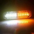 thumbnail image 3 of 4 luces estroboscópicas de advertencia para policía, 12 luces LED en miniatura, compatibles con vehículos de 12 V a 24 V, color amarillo, 3 of 5