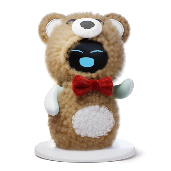 Disfraz de osito de peluche para el robot compañero de escritorio Eilik de Energize Lab