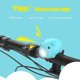 thumbnail image 2 of Luces de bicicleta y luces traseras con función de bocina, luz de bicicleta recargable por USB, altavoz de 120 decibelios, 2 of 5