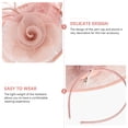 thumbnail image 3 of AURARMLET 1Jgo Sombrero Fascinador Para Tea Party Rosa Con Plumas Para Y Fiesta Vintage, 3 of 6