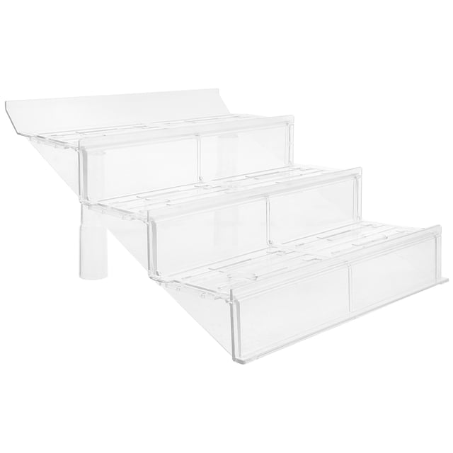 LABSERRON 1Set Clear Risers Display Stand for Store Display and Easy Maintenance in Retail Environments
