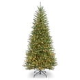 thumbnail image 1 of National Tree Company Slim Dunhill Fir 6.5' Clear Pre-Lit Artificial Christmas Tree, 1 of 7