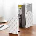 thumbnail image 5 of Lsque Leopard Print Printed Wood Bookends,Non-Skid Bookend for Shelves,Heavy Duty Support Bookends,Non-Slip Foam Pads for Office, Home, and Library,1 Pair, 5 of 8