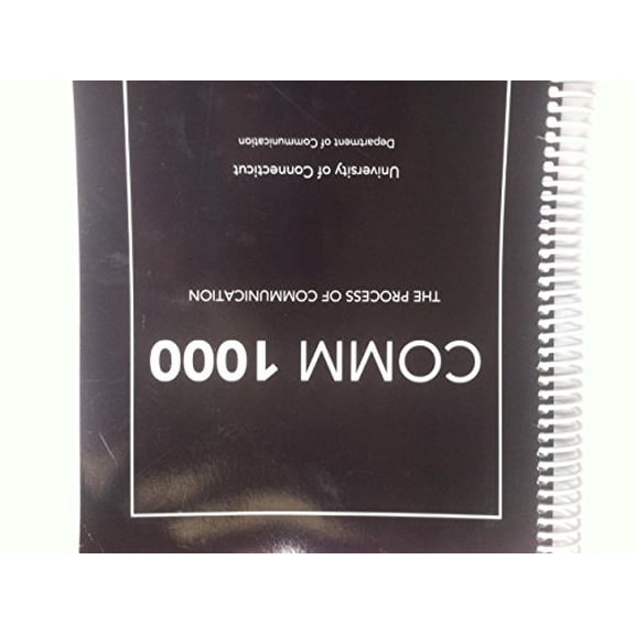 Pre-Owned COMM 1000:PROCESS OF COMM.>CUSTOM<, 9781308785998, 1308785992, Paperback,