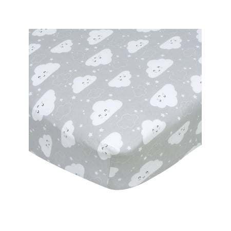UPC: 0013618220791 | Gerber Baby Girl 100% Cotton Fitted Crib Sheet for Standard Crib and Toddler Mattresses