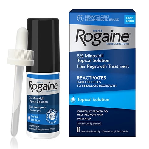 Mens Rogaine Extra Strength Hair Regrowth Treatment - 2 Oz Ea, 3 Pack -  Walmart.com