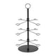 thumbnail image 2 of Soporte para árboles de cócteles, estante de almacenamiento de 3 niveles con 12 soportes, estante de almacenamiento para copas de vino para negro, 2 of 8
