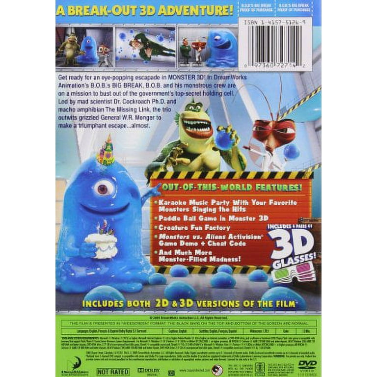 B.O.B's Big Break (DVD) - Walmart.com