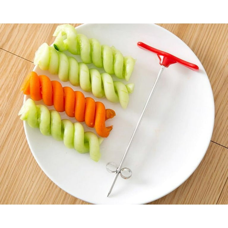 Tukinala Vegetables Spiral Cutter Fruit Spiral Knife Spiral Knife