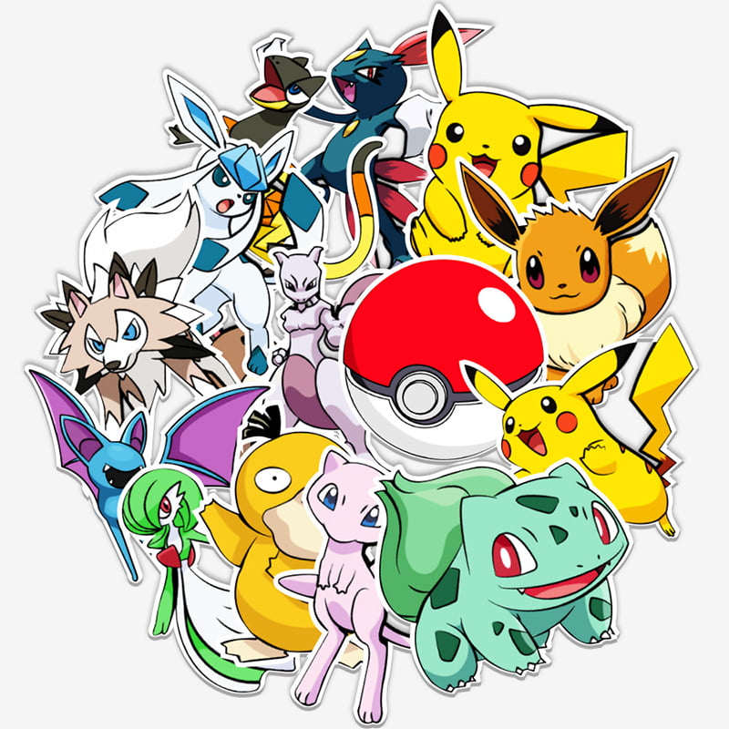 Pokémon Flash Stickers
