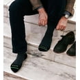 thumbnail image 3 of FITS Unisex Business Crew Socks Black - F5001-000 BLACK, 3 of 3