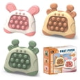 thumbnail image 2 of Machine de Jeu Pop Rapide pour Enfants Éducatif Pincer Amusant Décompression Gopher Soulagement du Stress Jouet Fidget Cadeau de Noël pour Enfants 02, 2 of 5