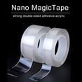 thumbnail image 2 of Magic Tape Adhesivo Doble Cara Sin Trazas Impermeable Scotch Tap-2M/30mm- Computadora Computadora Computadora portátil, 2 of 3