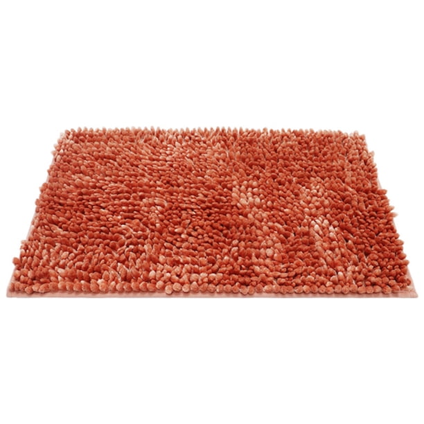 Alfombra de baño antideslizante Super absorbente Espesar Alfombra de baño peluda Puerta del inodoro Alfombra de felpa suave Jumpingount HA8144-03B