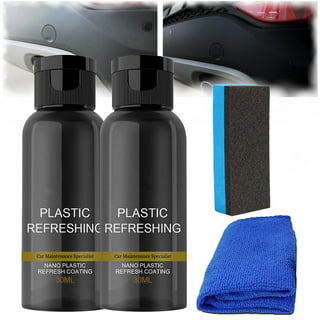 Car Nano Plastic Refreshing Coating Plastic Revitalizing Coating Agent Set  50ml