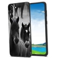 thumbnail image 1 of Compatible with Samsung Galaxy S22+ Plus Phone Case, Horses-215 Case Silicone Protective for Teen Girl Boy Case for Samsung Galaxy S22+ Plus, 1 of 1