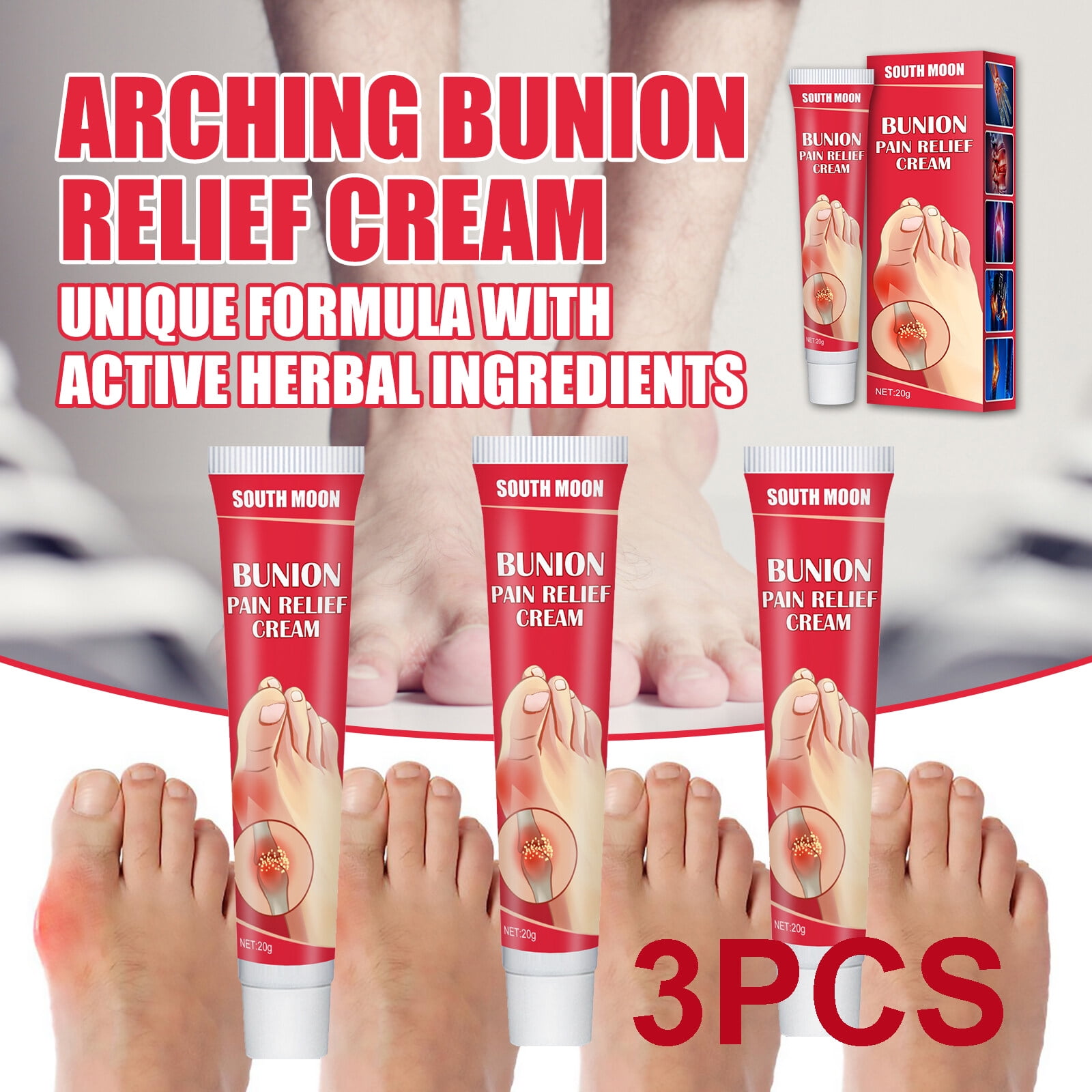TALENT Health Creams,Arching Bunion Relief Cream Pain Relief Reduce