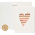 thumbnail image 1 of Papyrus Blank Romantic Card, Anniversary, Friendship (Heart), 1 of 5